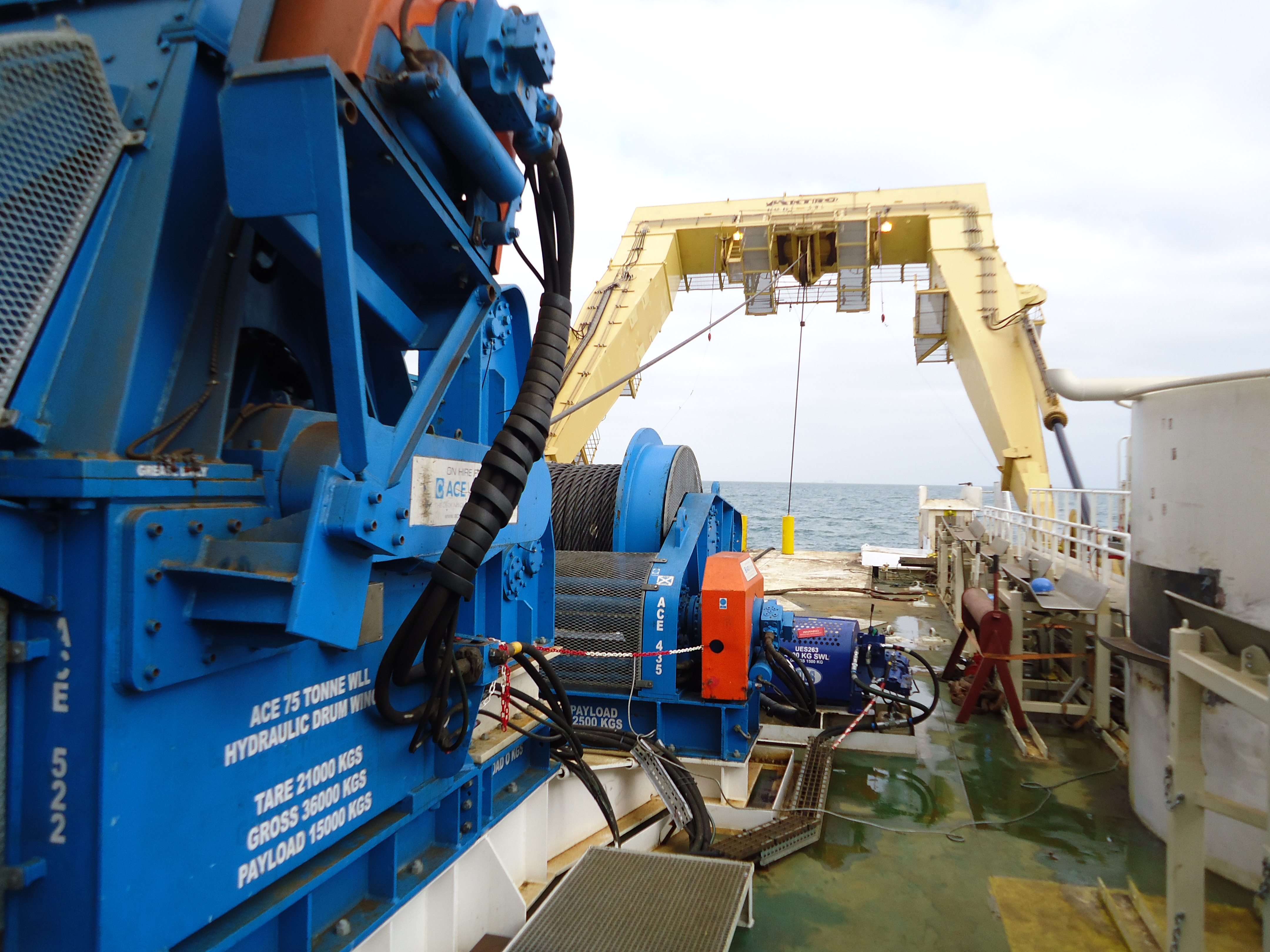 Lift and Tow Winch Package for Gwynt y Môr Offshore Wind Farm