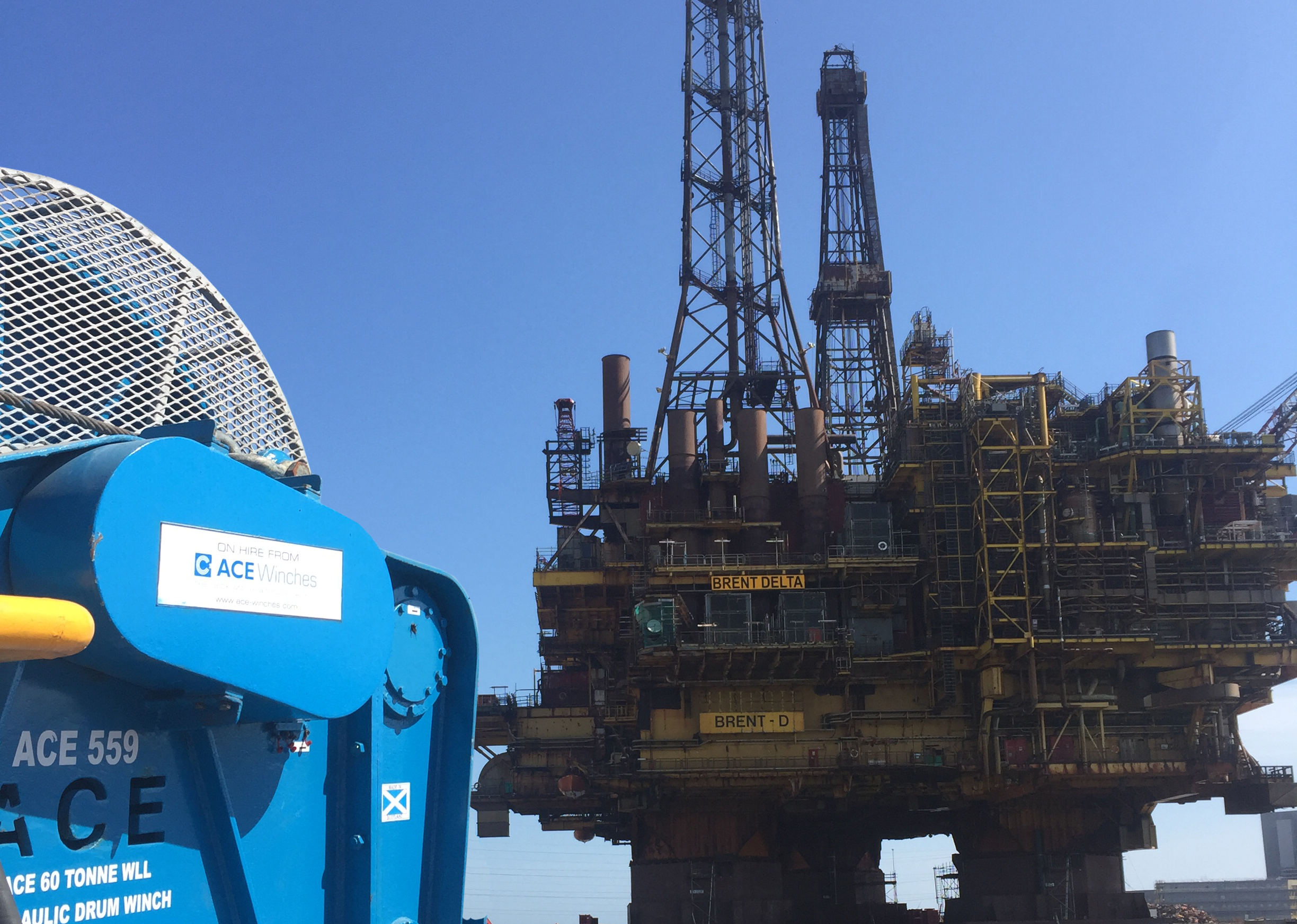 ACE Mooring System for Brent Delta decommissioning project